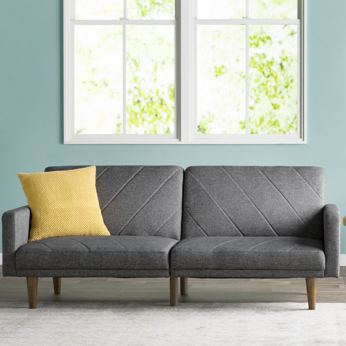 Oliver Maleah 3 Seater Clic Clac Sofa Bed & Reviews Wayfair.co.uk